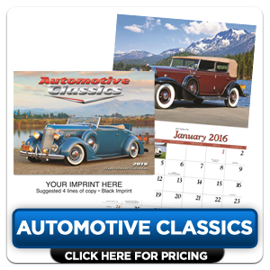 Personalized Calendars - Automotive Classics!