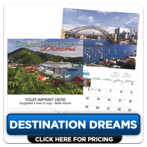Personalized Calendars - Destination Dreams!