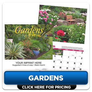Custom Imprinted Calendar - Gardens!