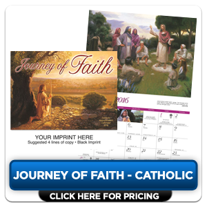 Personalized Calendars - Journey of Faith - Catholic!
