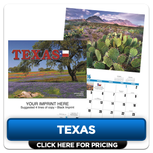 Personalized Calendars - Texas!