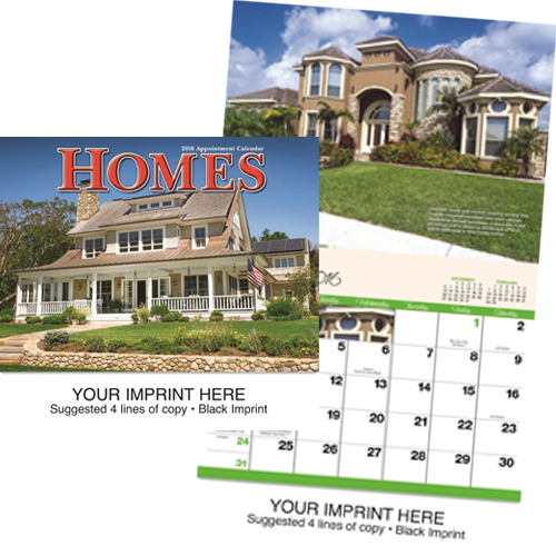 Custom Imprinted Calendar - Homes #813