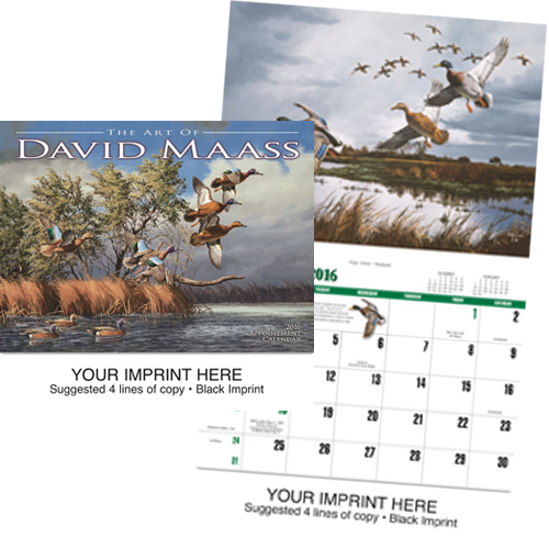 Custom Imprinted Calendar - David Maass #833