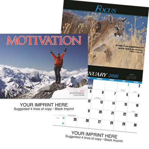 Custom Imprinted Motivational Calendar - Motivation #863