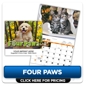 Custom Imprinted Calendars - Four Paws!