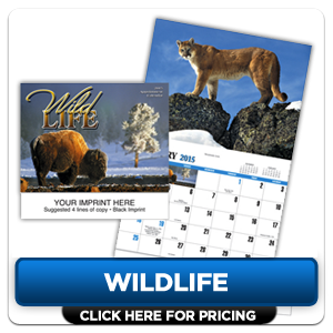 Custom Imprinted Calendar - Wildlife!